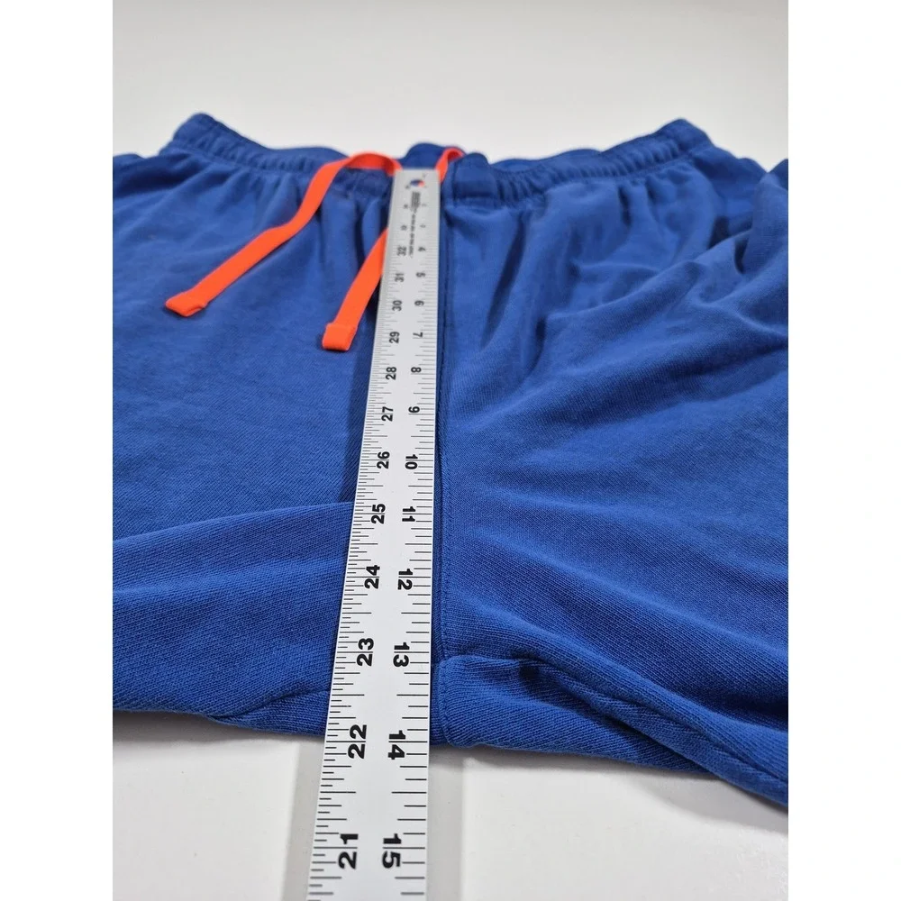 Polo Ralph Lauren Shorts Mens Medium Blue Jersey Cotton 8 Inseam Lounge Gym